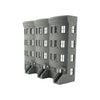 HO Scale 1:87 Brownstone Relief 4-Story Row Building