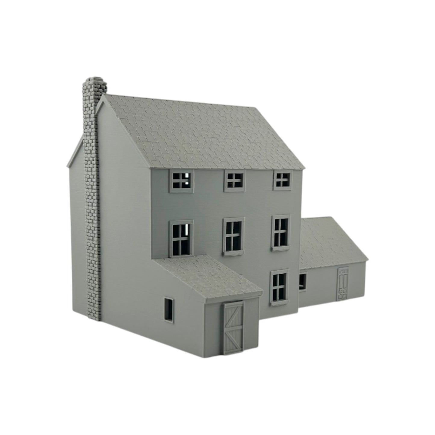 Z Scale 1:220 Farmhouse 3-Story Model Railroad Building