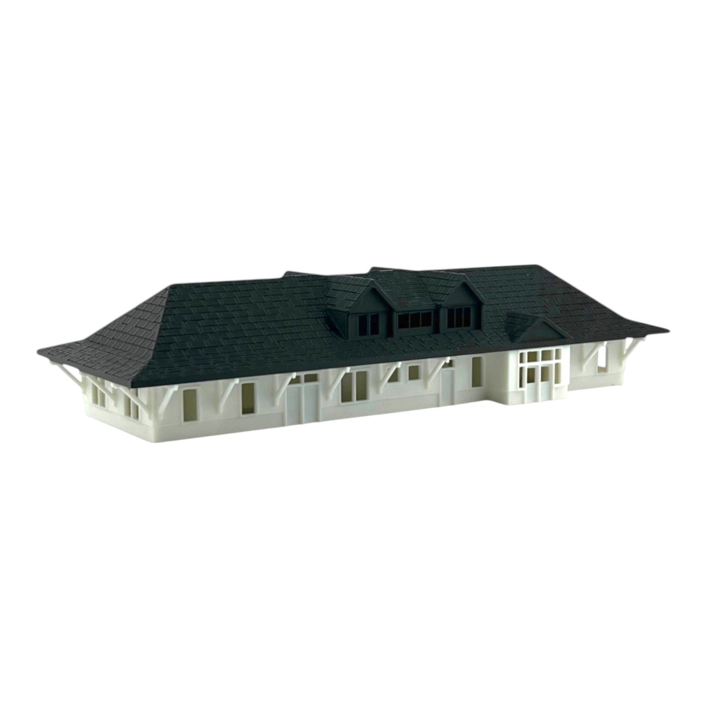 N Scale 1:160 Milwaukee Road Train Station Depot