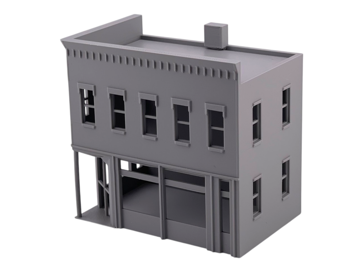 O Scale 1:48 Main Street Building #1 Right Entry