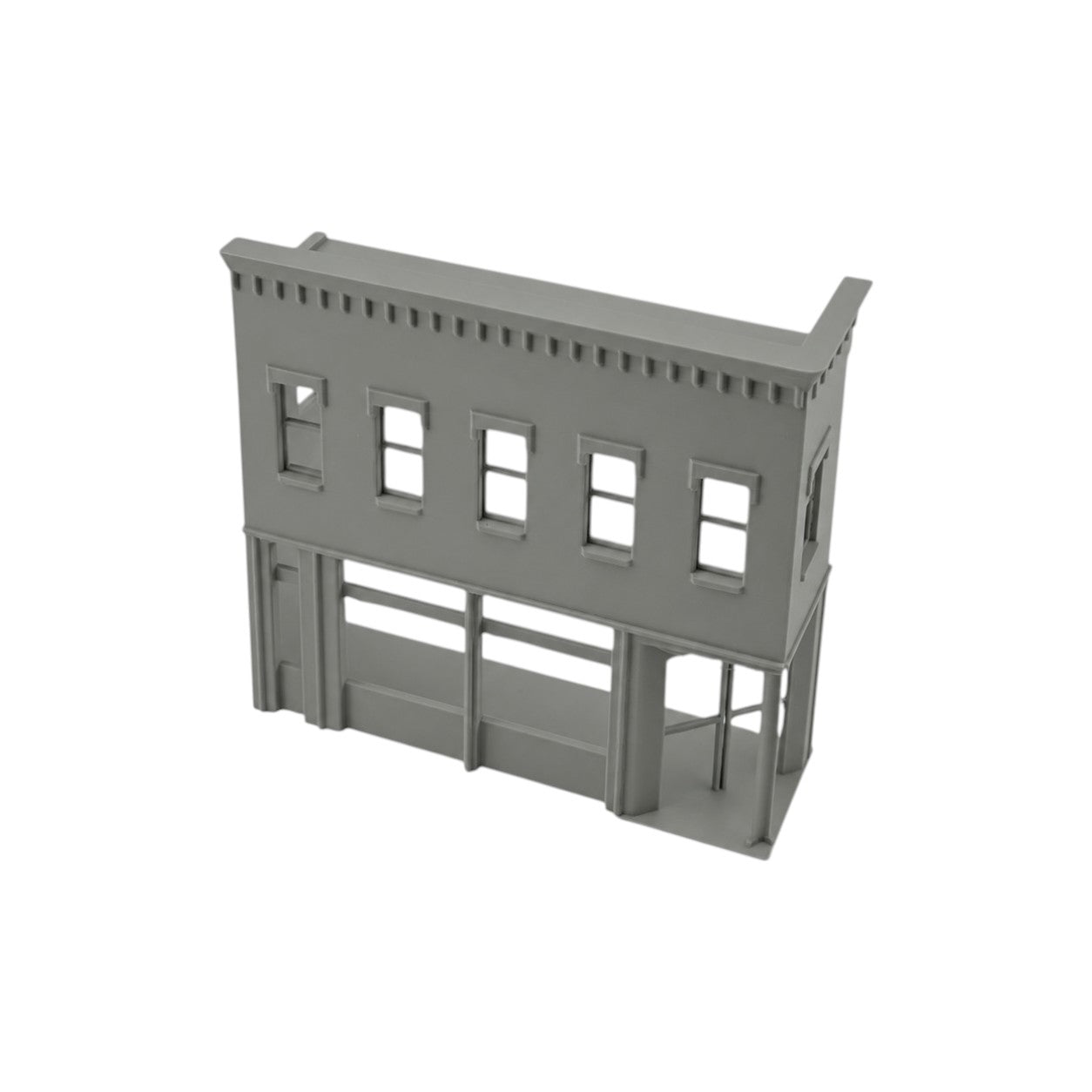 HO Scale 1:87 Main Street Corner Relief Building #1 RH