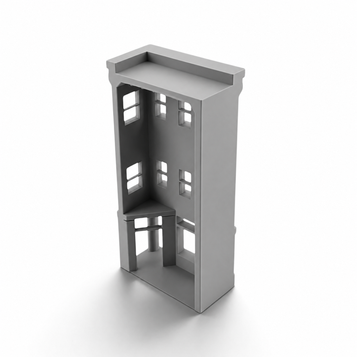 HO Scale 1:87 Main Street Relief Building #7 RH