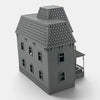 HO Scale 1:87 PSYCHO HOUSE Haunted House on the Hill