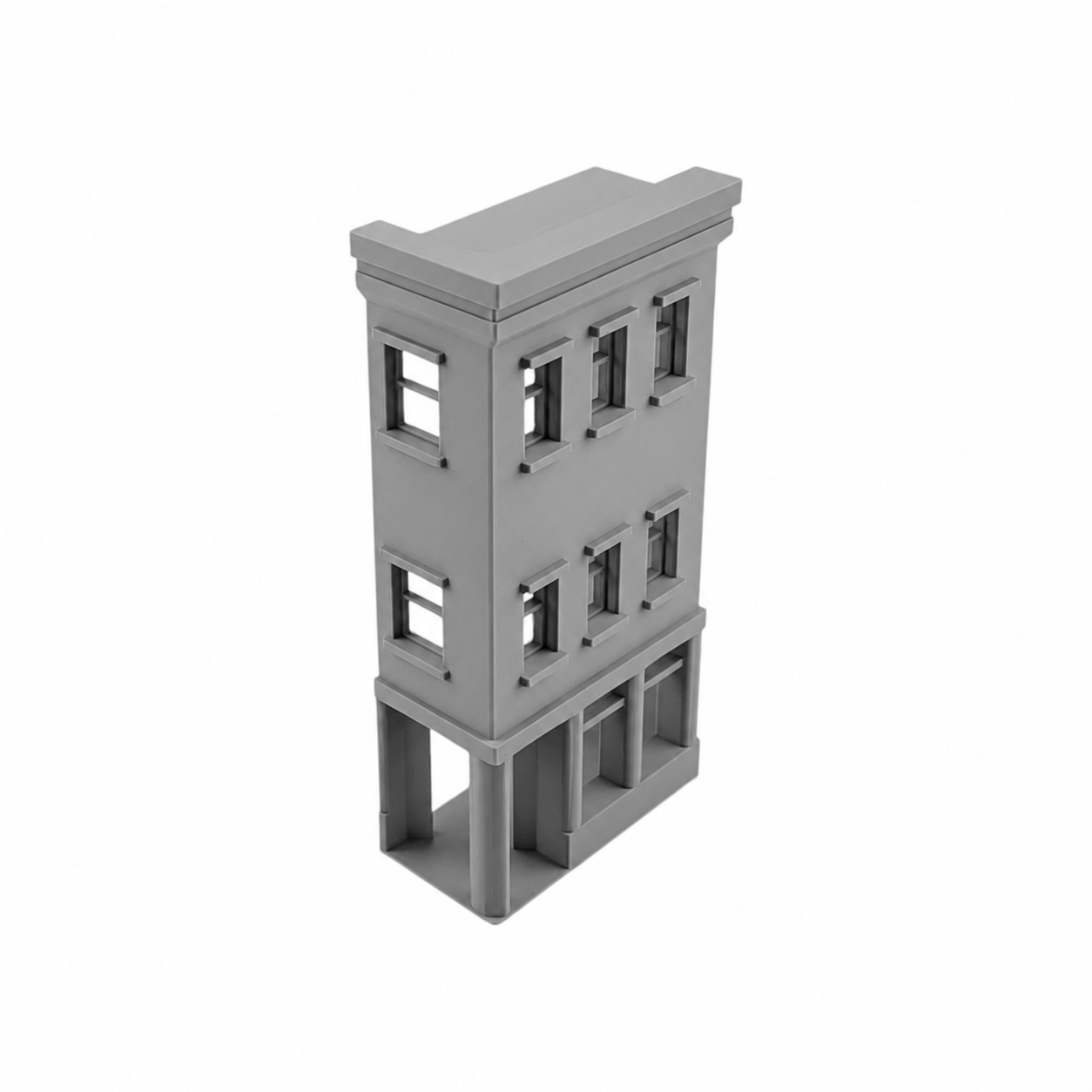 N Scale 1:160 Main Street Relief Building #7 LH