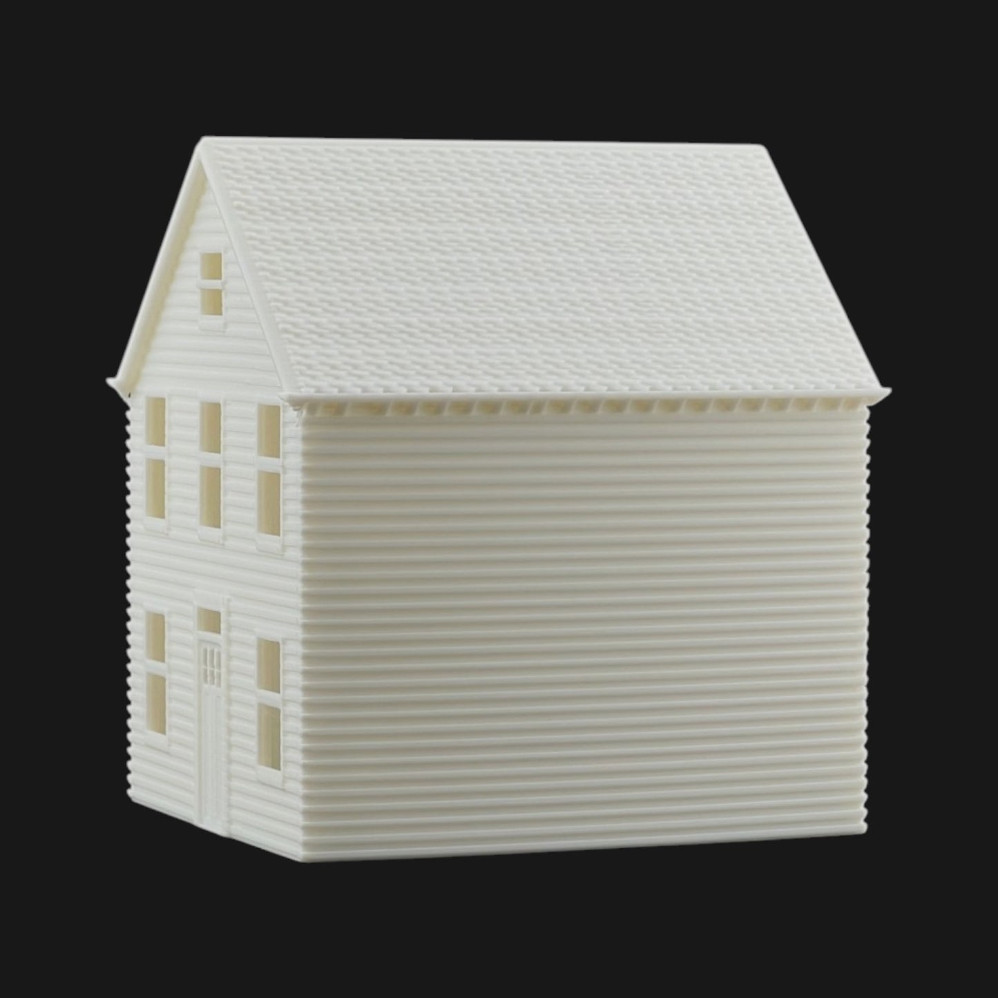 O Scale 1:48 Classic Victorian Bay Window House #1