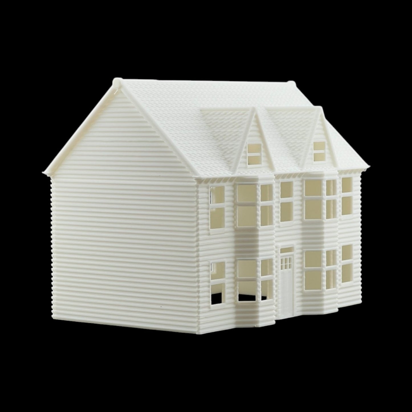 N Scale 1:160 Classic Victorian House with Dormers #3