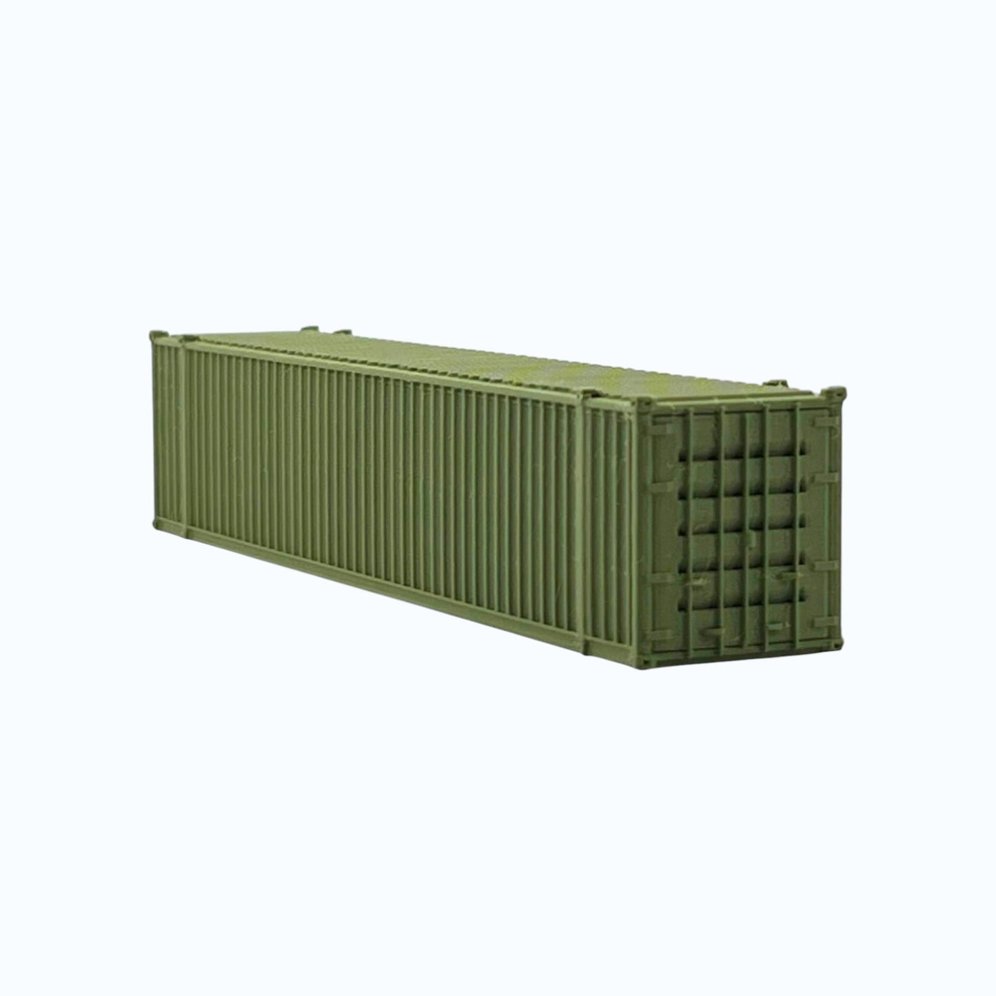 N Scale 1:160 - 48' Shipping Containers (2pk) - Green