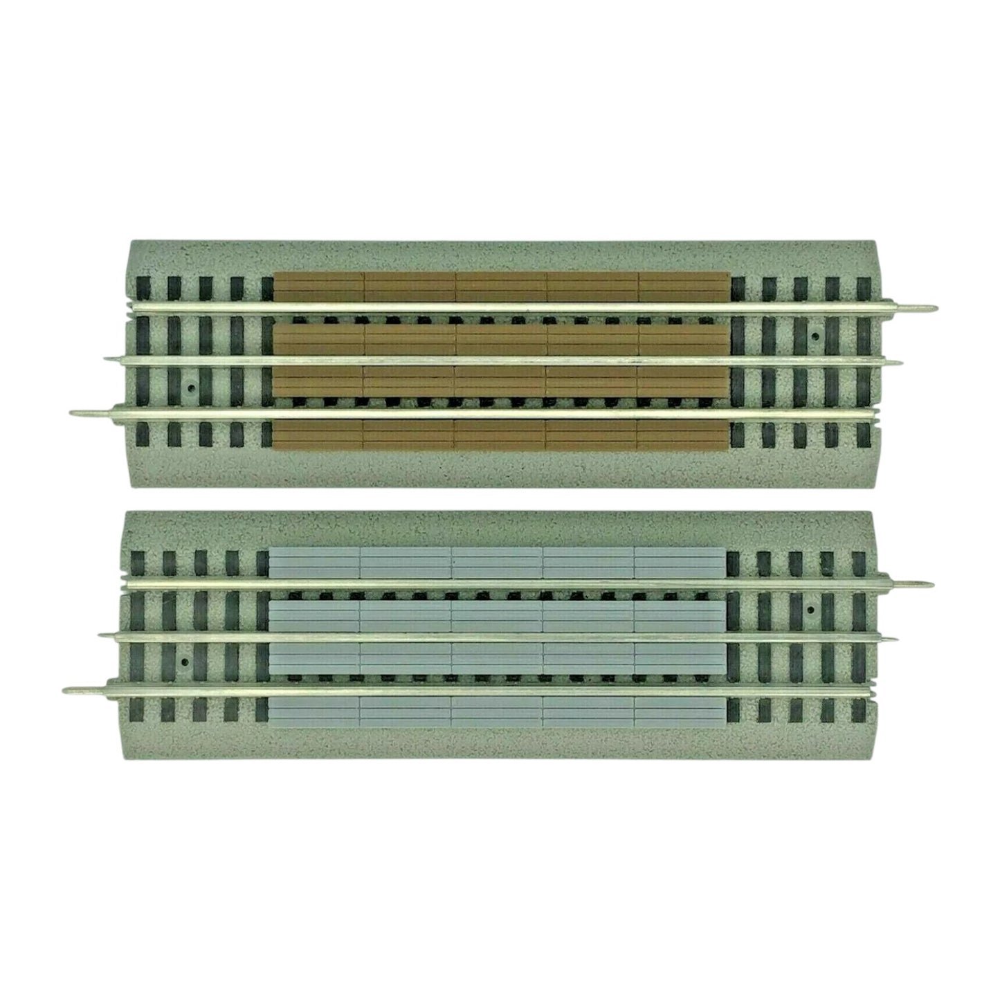 Grade Crossing for Lionel FasTrack – O Scale - Fast Track Brown or Gray