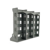 HO Scale 1:87 Brownstone Relief 4-Story Row Building