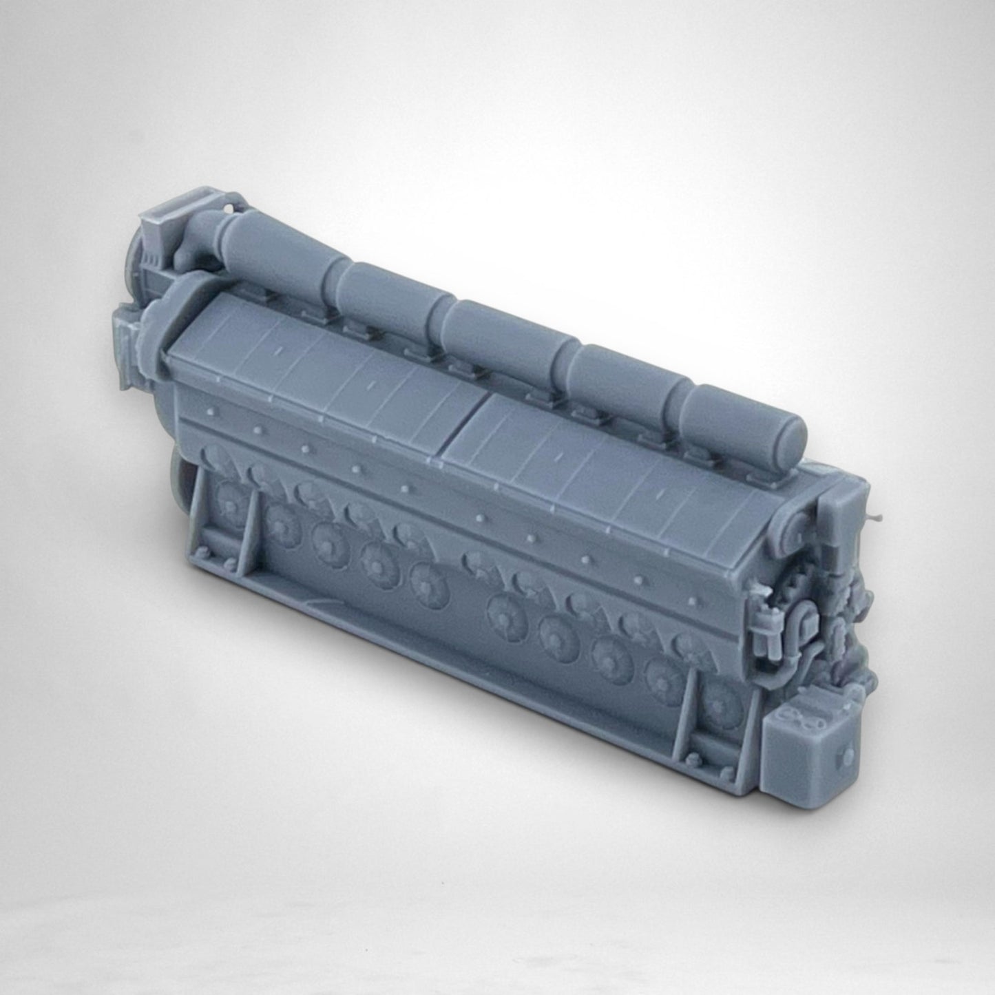 S Scale 1:64 EMD 645 20-Cylinder Turbo Diesel Engine