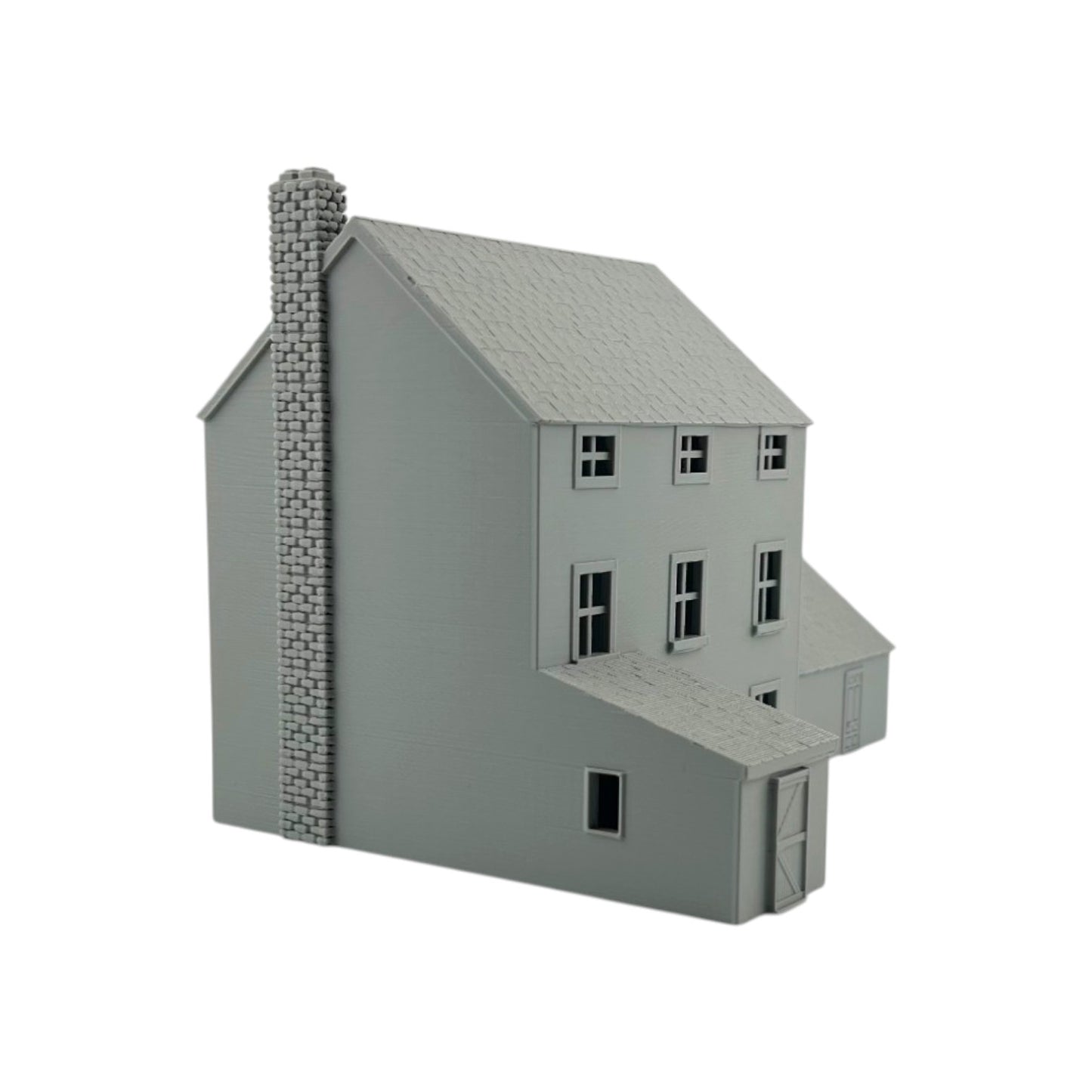 Z Scale 1:220 Farmhouse 3-Story Model Railroad Building
