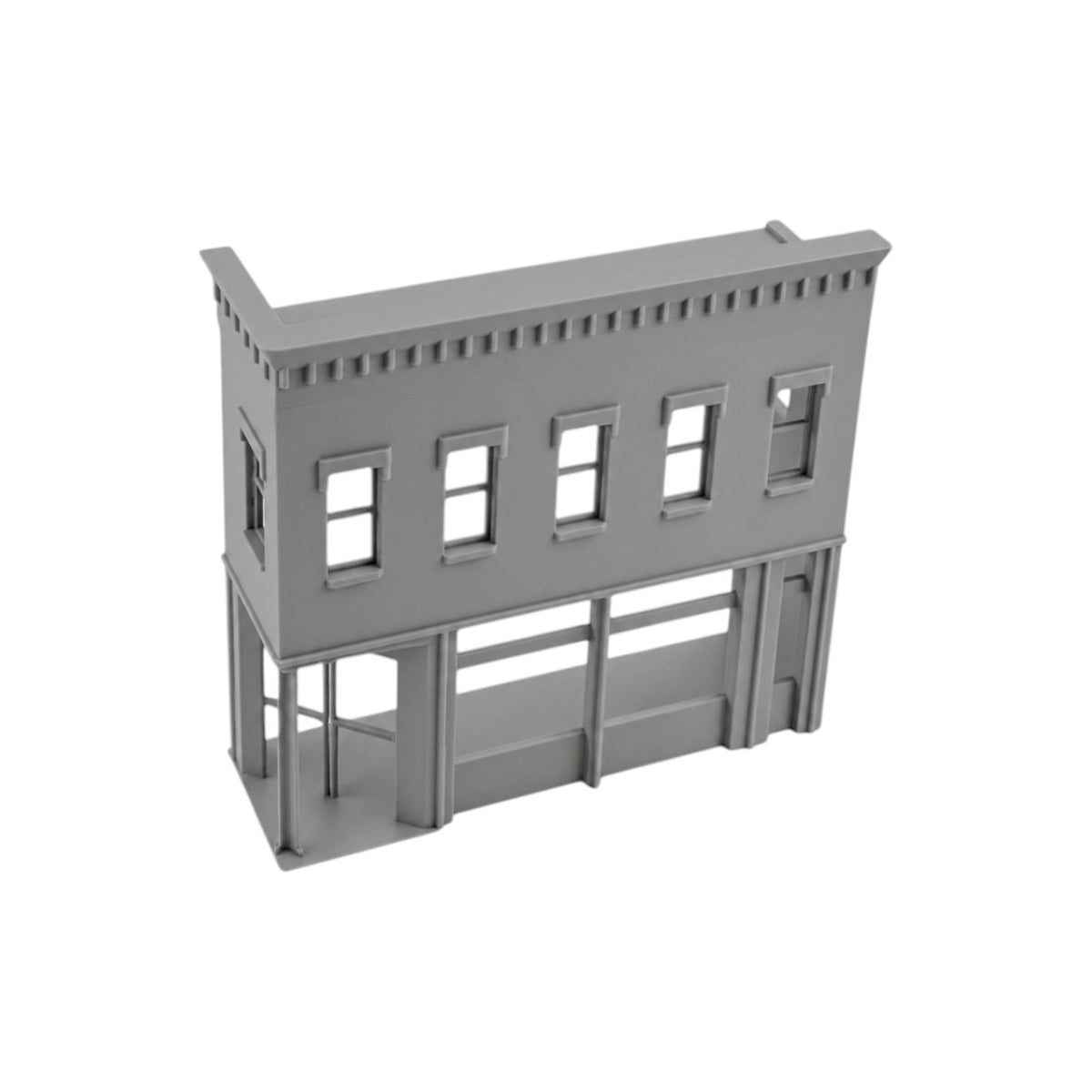 O Scale 1:48 Main Street Corner Relief Building #1 LH