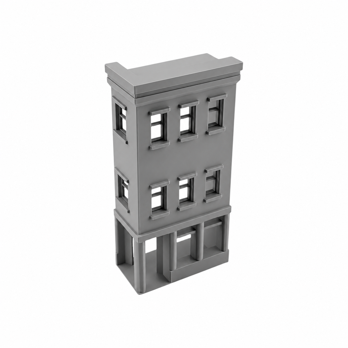 HO Scale 1:87 Main Street Relief Building #7 LH