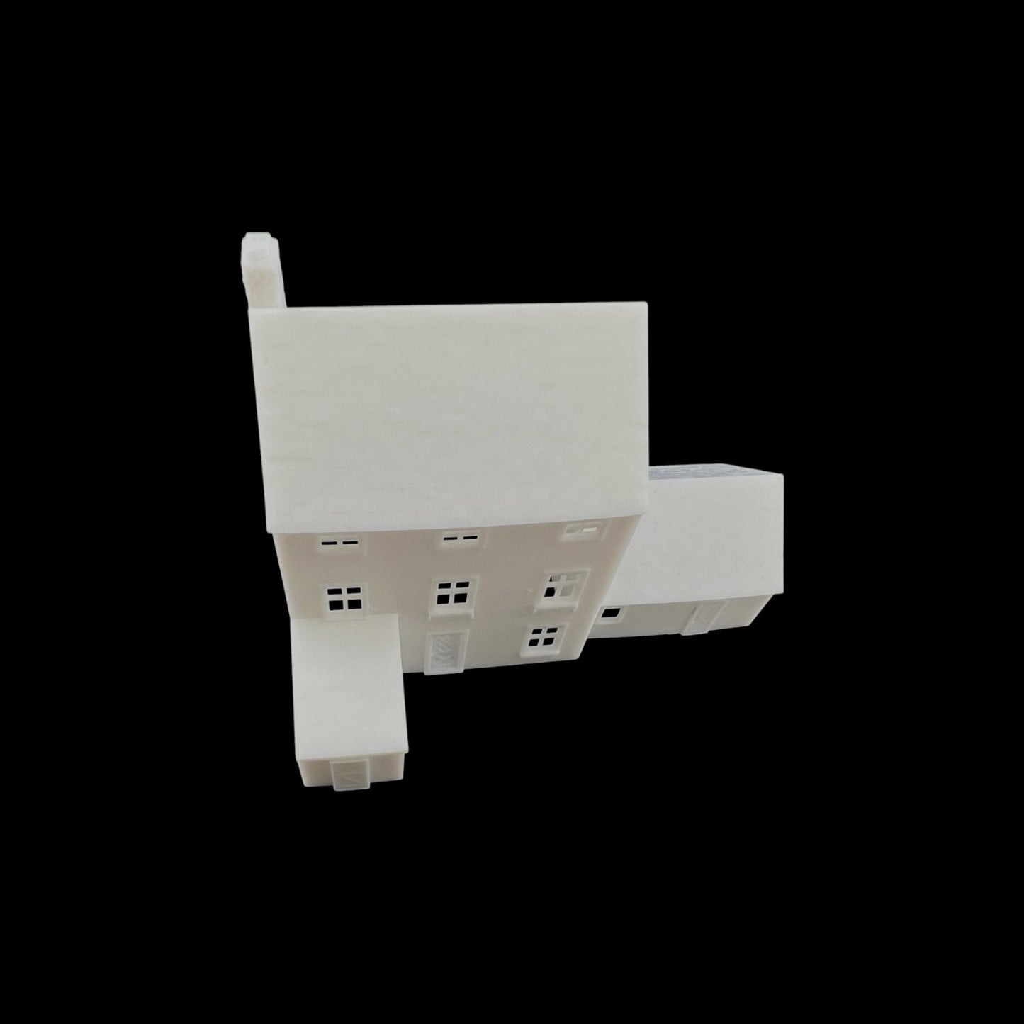 T Gauge 1:450 Scale Farmhouse 3-Story Resin Building
