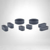 HO Scale 1:87 Water Troughs & Stock Tanks 8pc Set