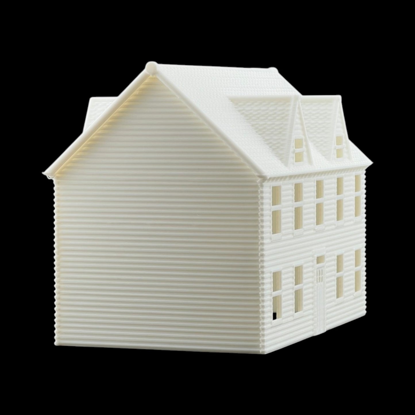 N Scale 1:160 Classic Victorian House with Dormers #3