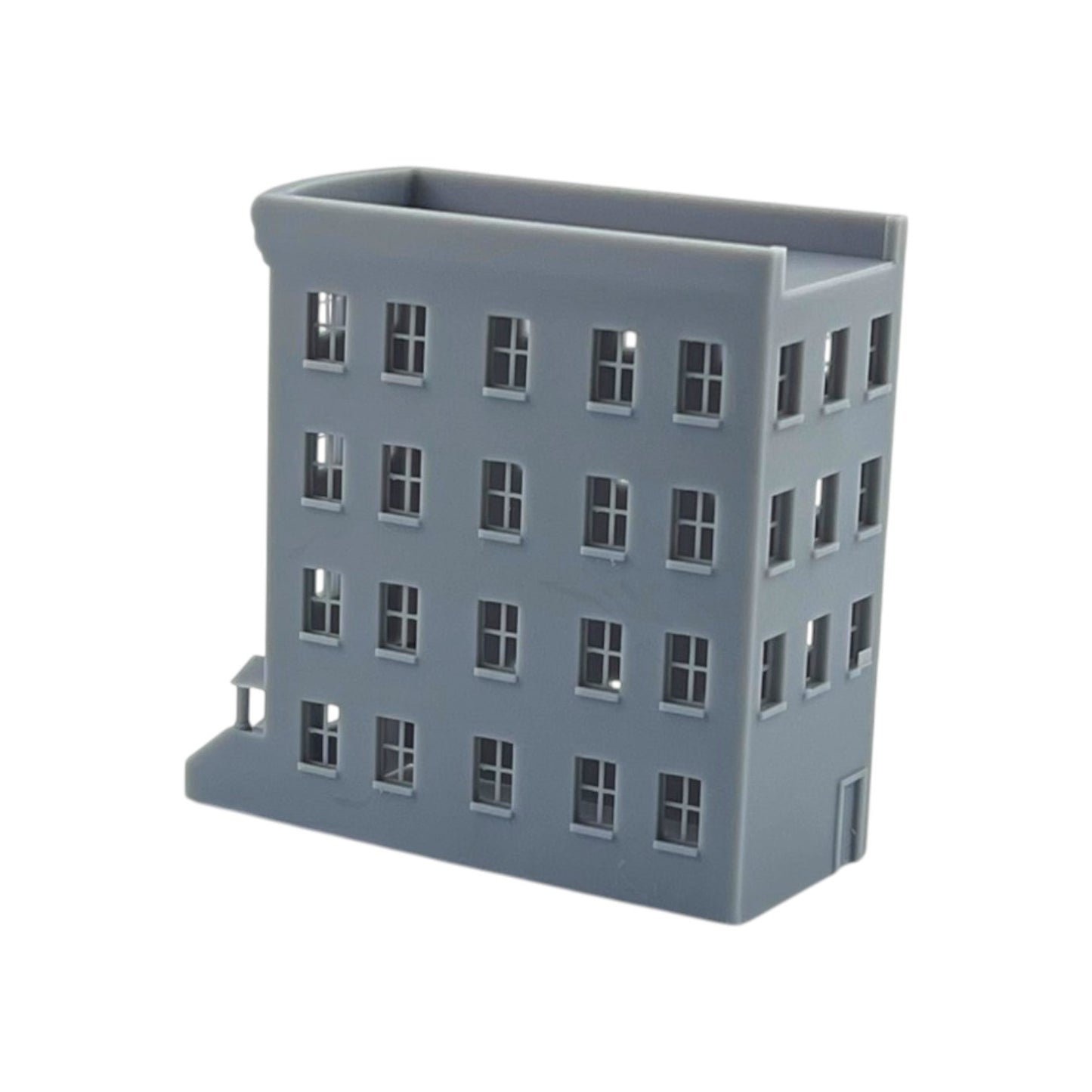 N Scale 1:160 Brownstone 4-Story Building