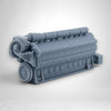 S Scale 1:64 EMD 645 20-Cylinder Turbo Diesel Engine