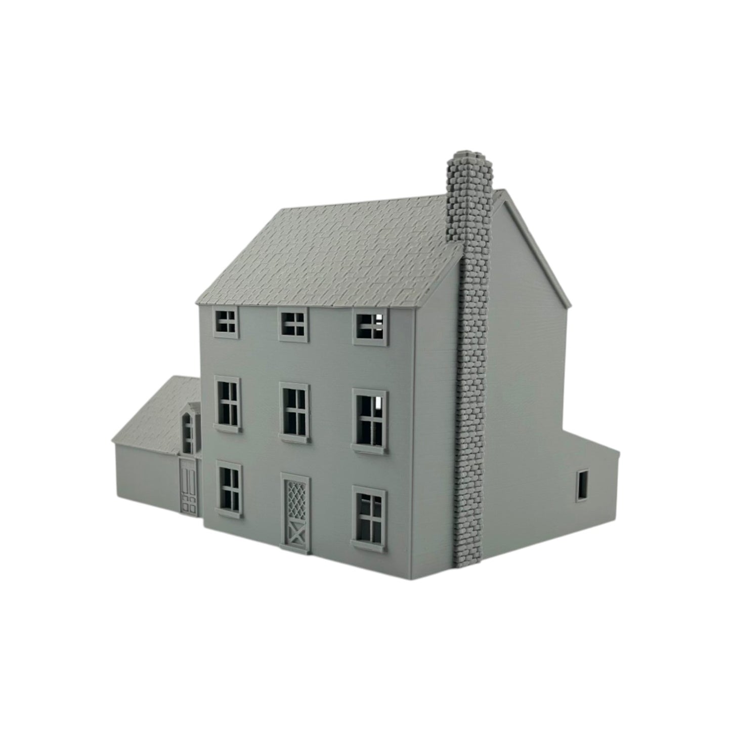 Z Scale 1:220 Farmhouse 3-Story Model Railroad Building