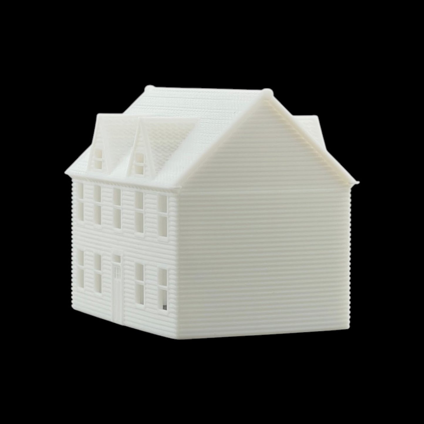 T Gauge 1:450 Classic Victorian Resin House #3 Dormers