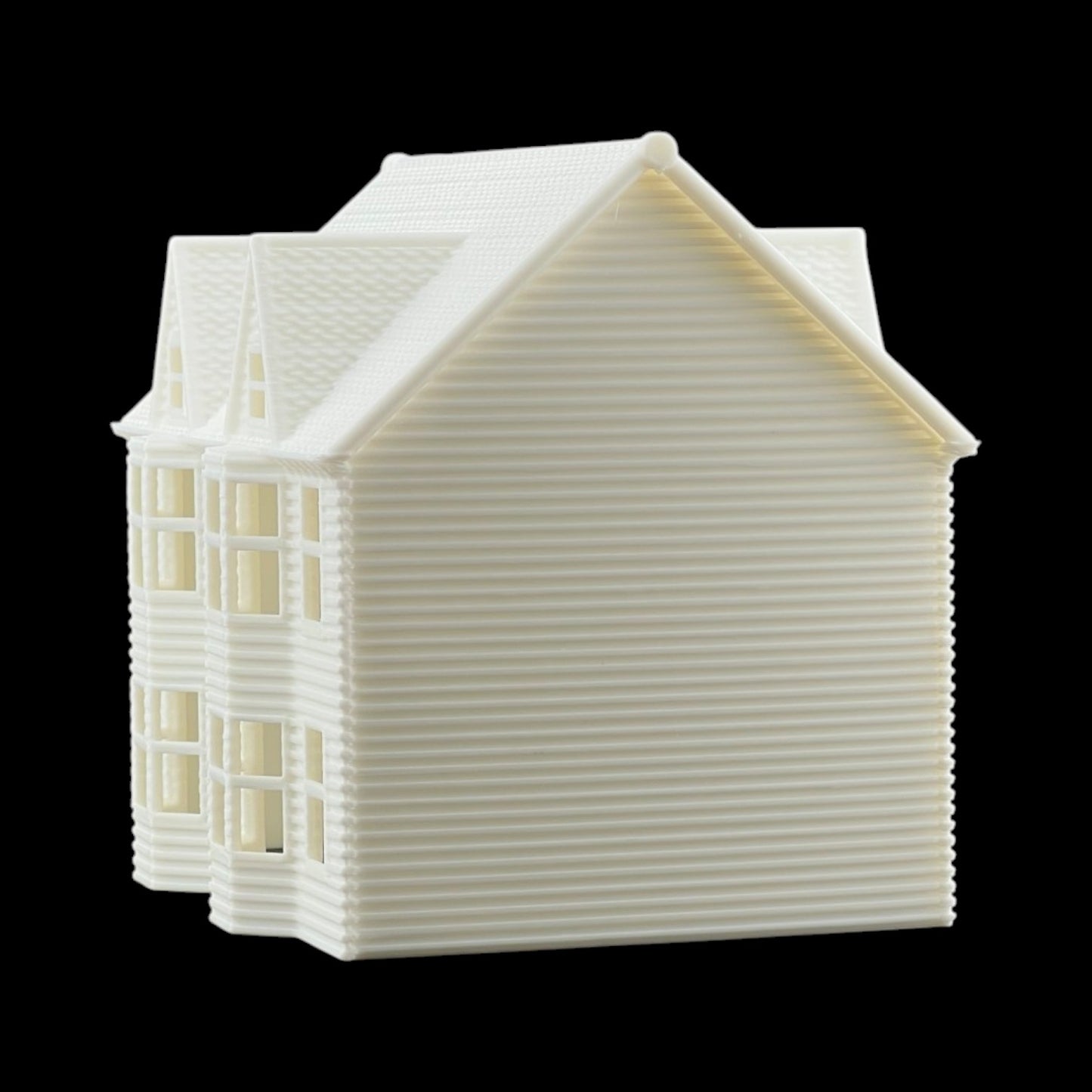 N Scale 1:160 Classic Victorian House with Dormers #3