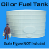 Scale Oil or Fuel Tank by Model Scenery World Front View