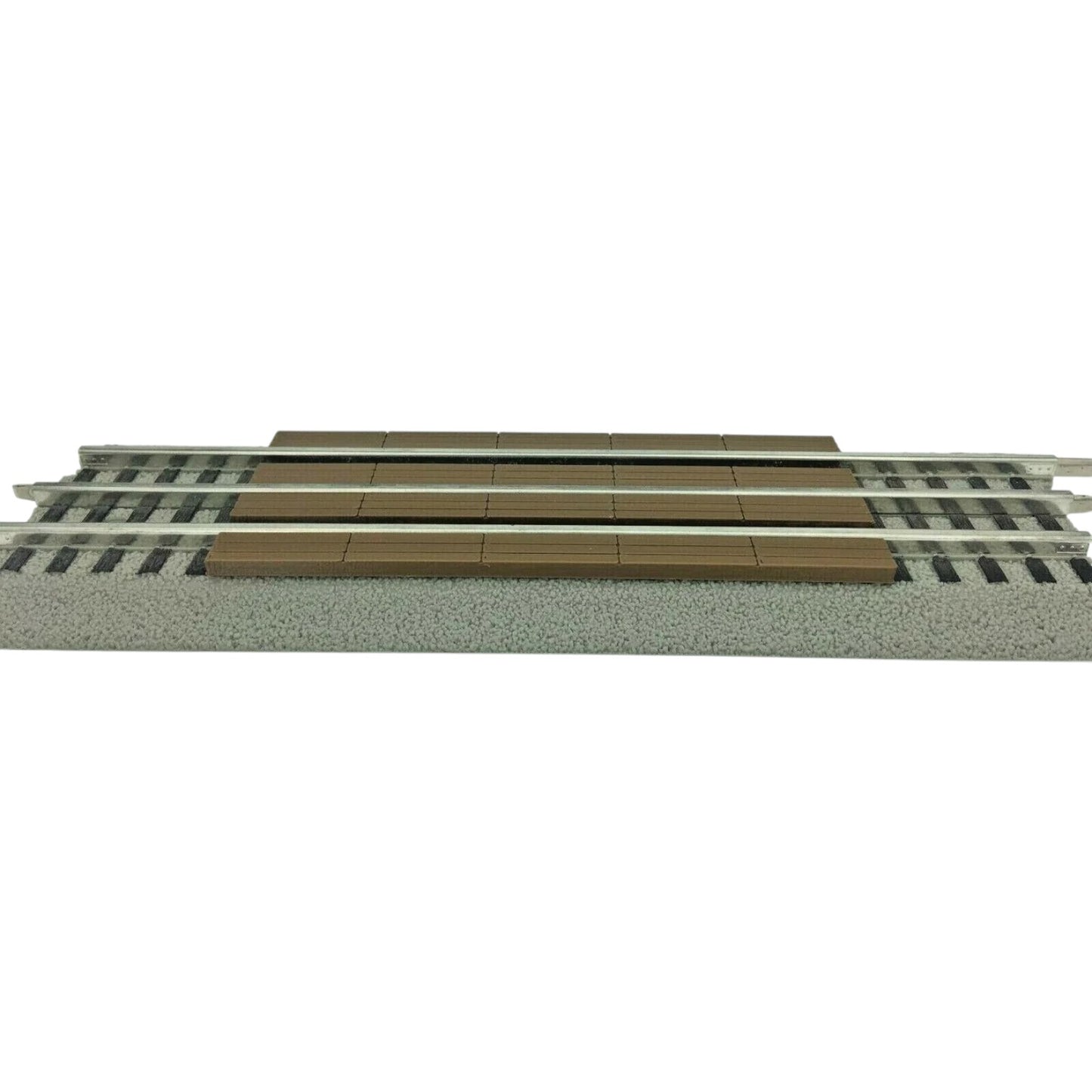Grade Crossing for Lionel FasTrack – O Scale - Fast Track Brown or Gray