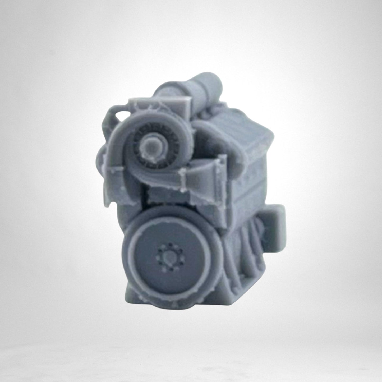 Z Scale 1:220 EMD 645 8-Cylinder Turbo Diesel Engine
