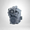HO Scale 1:87 EMD 645 8-Cylinder Turbo Diesel Engine-Resin