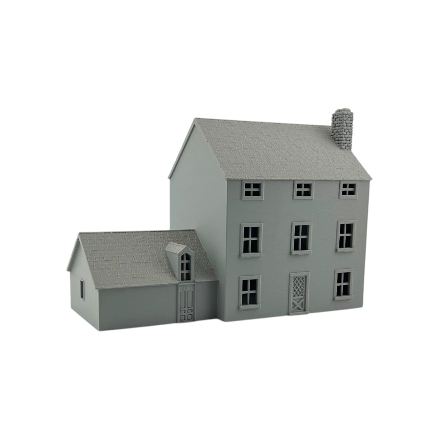 Z Scale 1:220 Farmhouse 3-Story Model Railroad Building