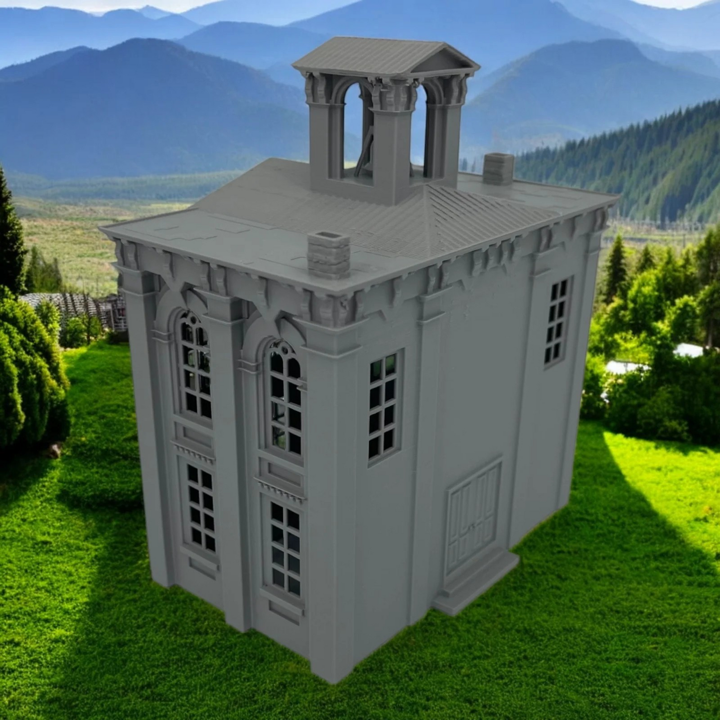 O Scale 1:48 Lincoln Gettysburg Train Station Building
