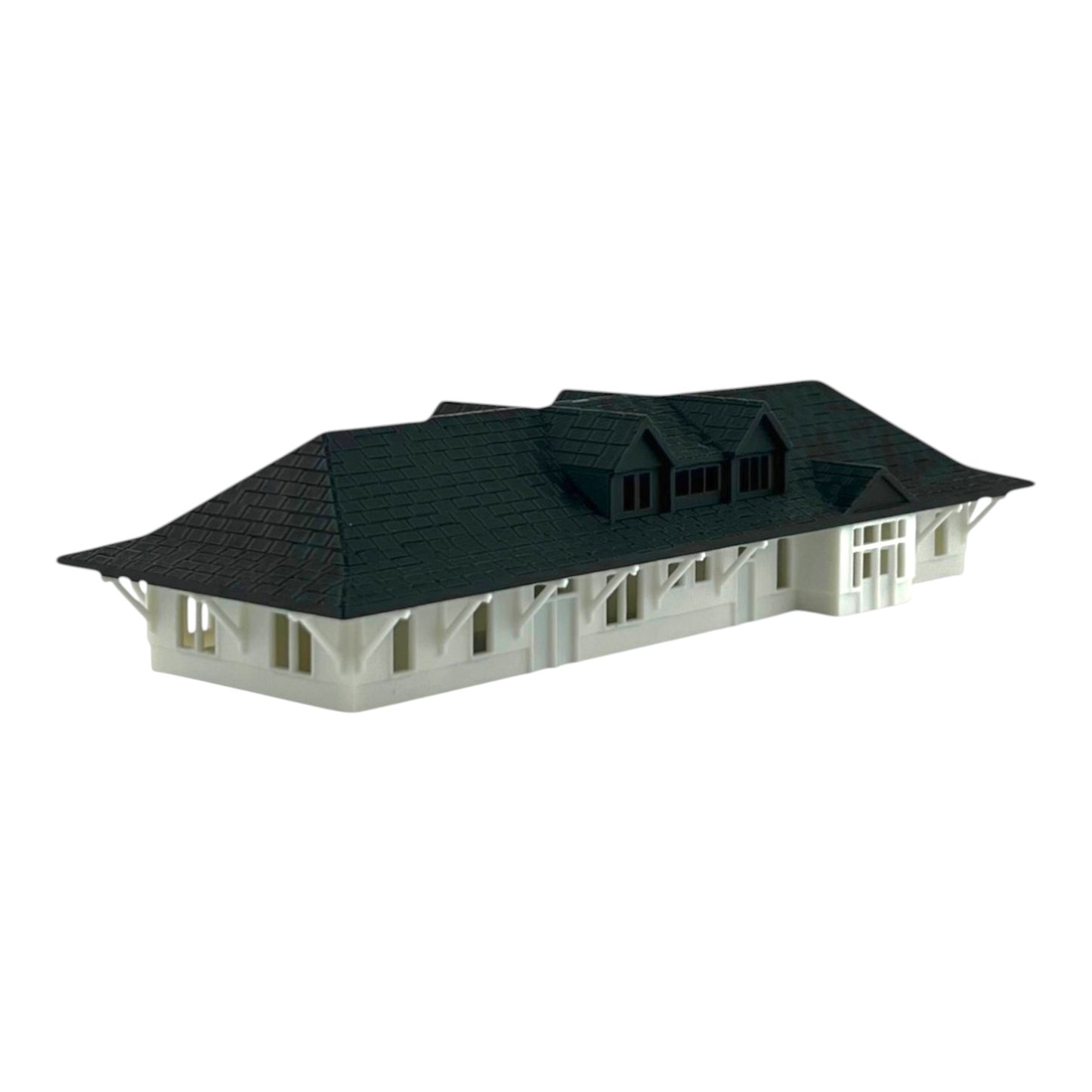 N Scale 1:160 Milwaukee Road Train Station Depot