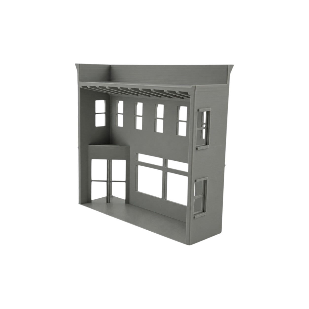 HO Scale 1:87 Main Street Corner Relief Building #1 RH