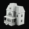 N Scale 1:160 PSYCHO HOUSE Haunted House on the Hill
