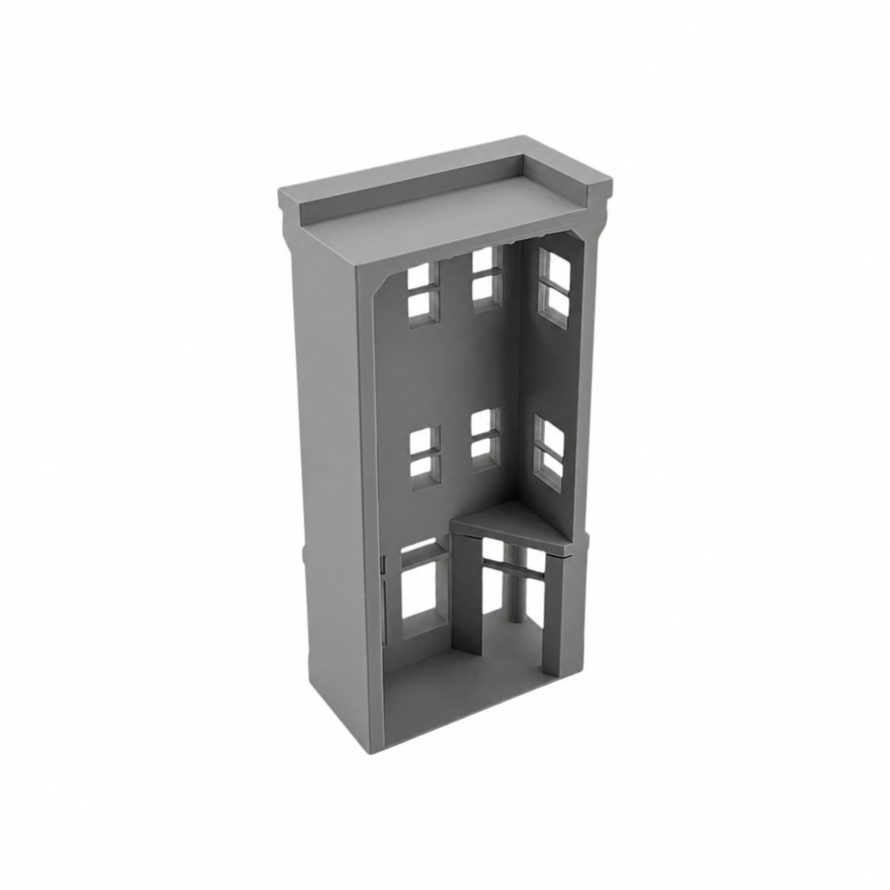 O Scale 1:48 Main Street Relief Building #7 LH