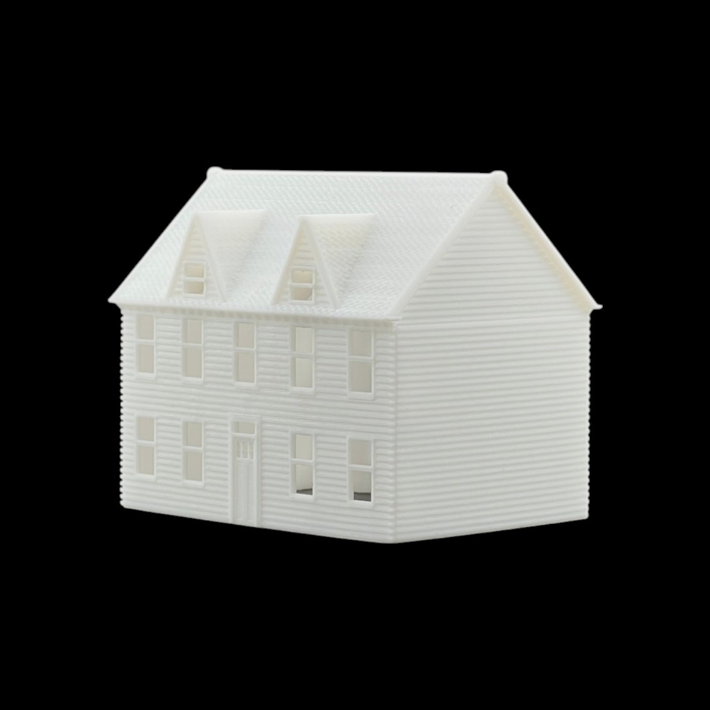 T Gauge 1:450 Classic Victorian Resin House #3 Dormers