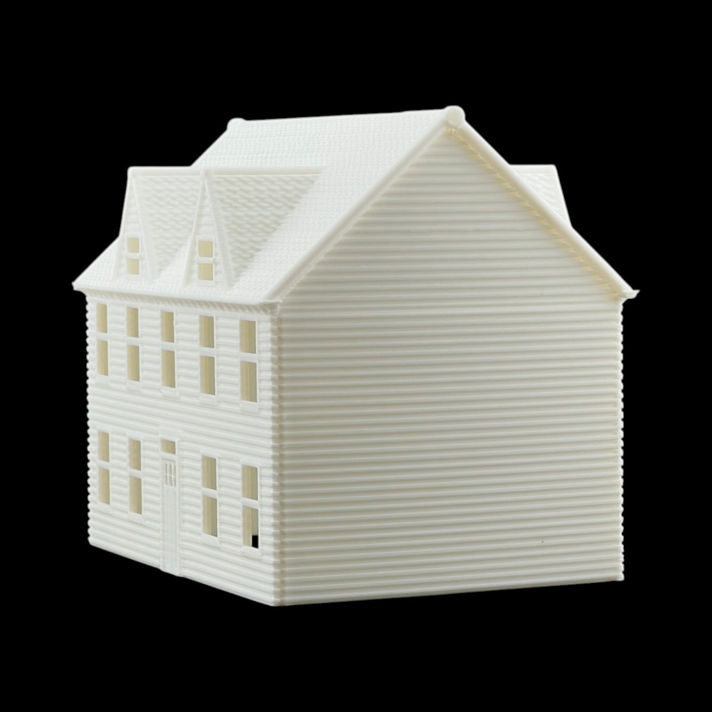N Scale 1:160 Classic Victorian House with Dormers #3