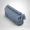 S Scale 1:64 EMD 645 20-Cylinder Turbo Diesel Engine