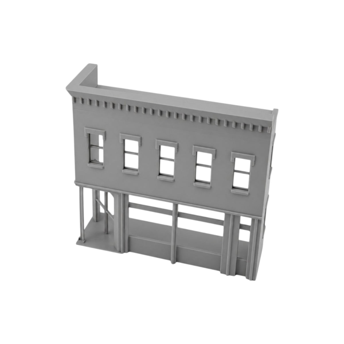 O Scale 1:48 Main Street Corner Relief Building #1 LH