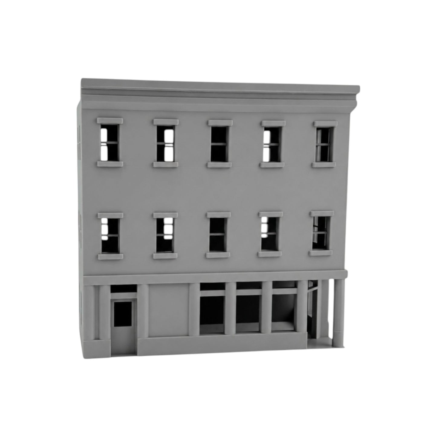 HO Scale 1:87 Main Street Corner Building #7 LH