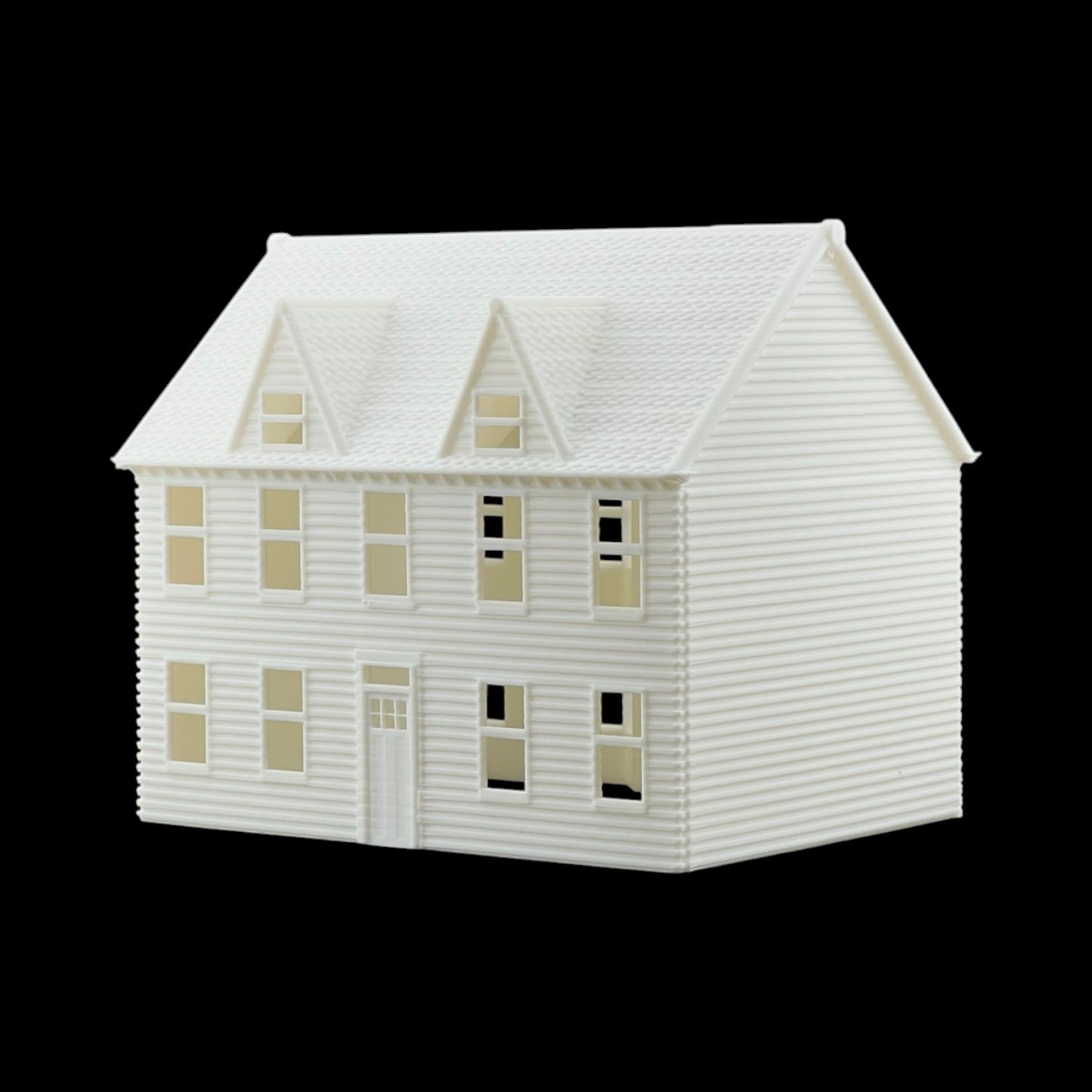 N Scale 1:160 Classic Victorian House with Dormers #3