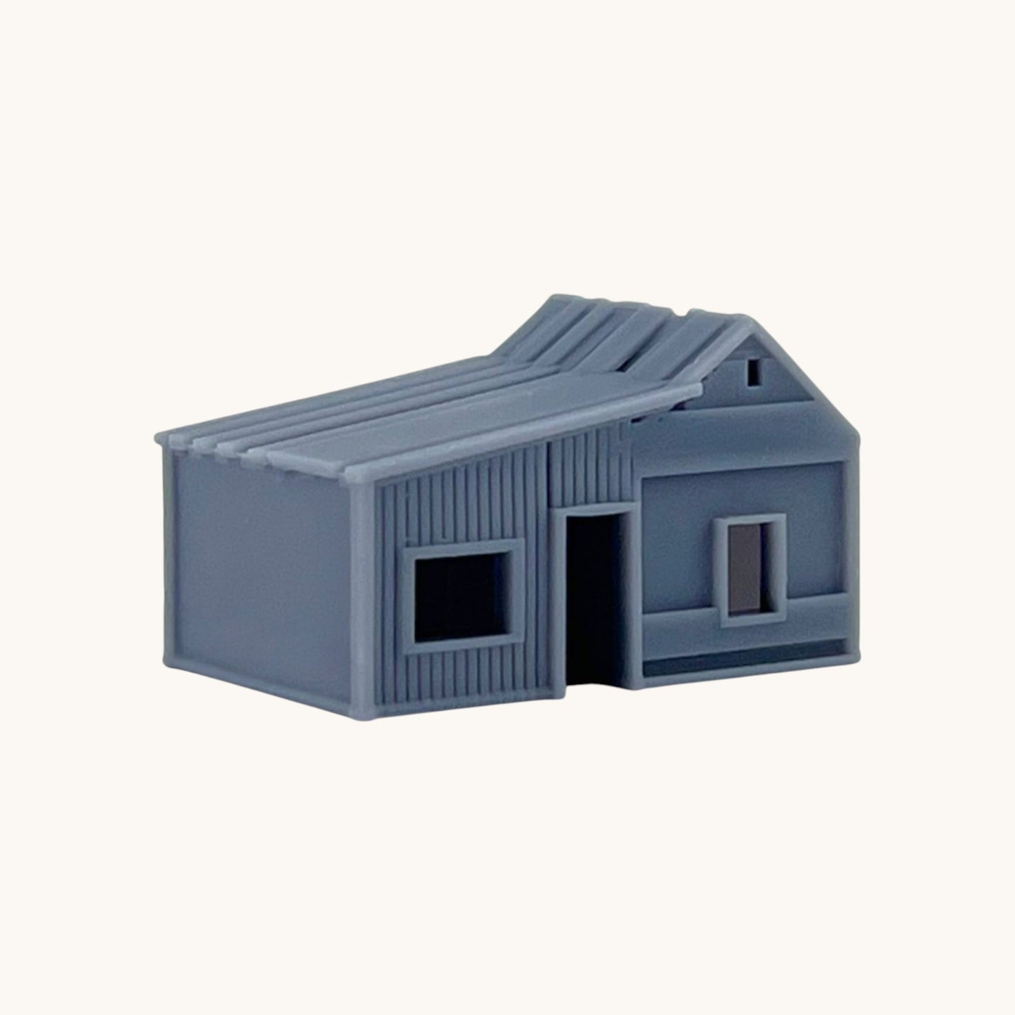 N Scale 1:160 Abandoned Run-Down House #1 Shanty-Resin