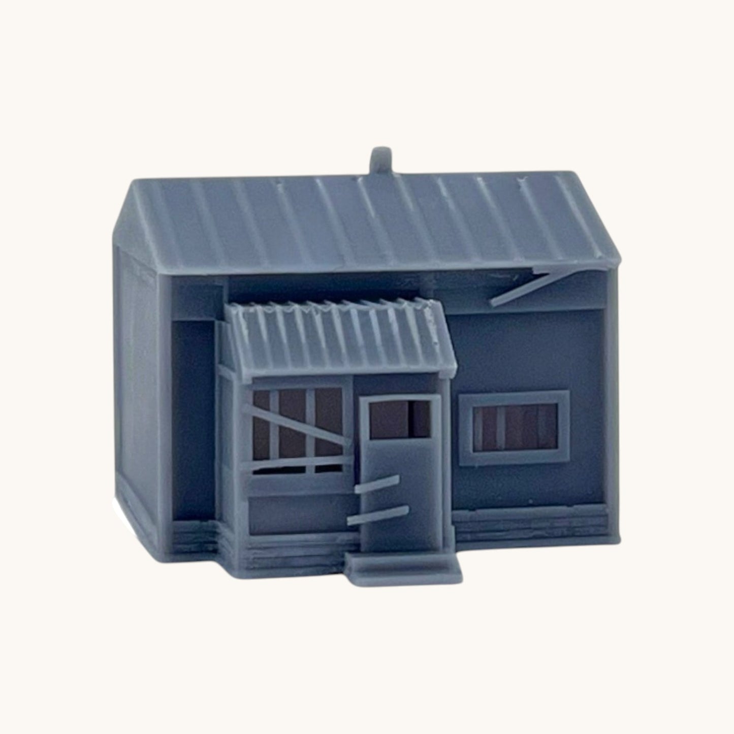 N Scale 1:160 Abandoned Run-Down House #3 Shanty - Resin