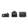 3pc Abandoned Houses Run Down Building Set - O Scale 1:48 Trackside Shanty