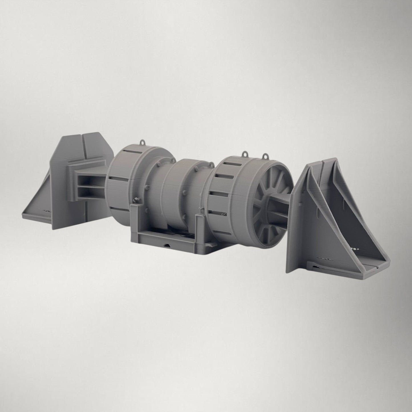 O Scale 1:48 Atlas Spent Nuclear Fuel Cask Railcar Load