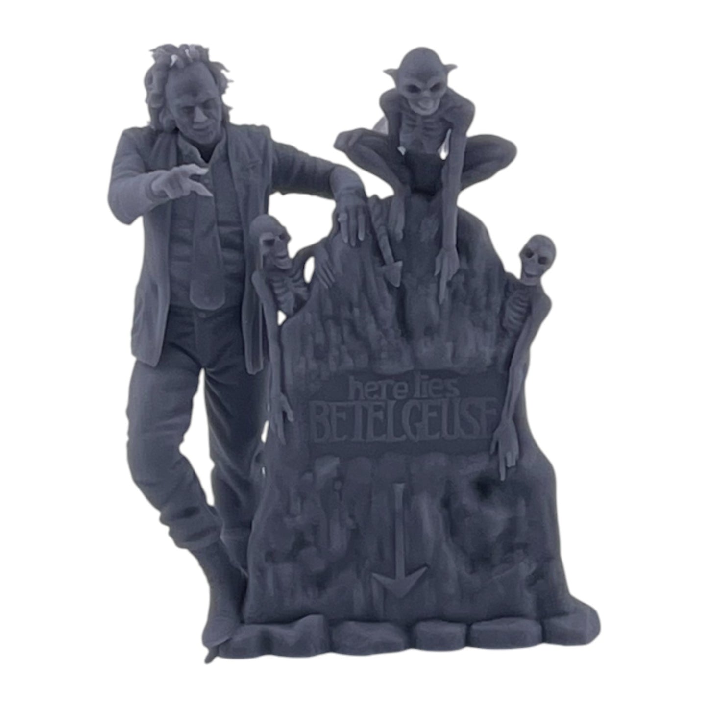 Beetlejuice with Tombstone – Highly Detailed Scale Model - HO Scale 1:87