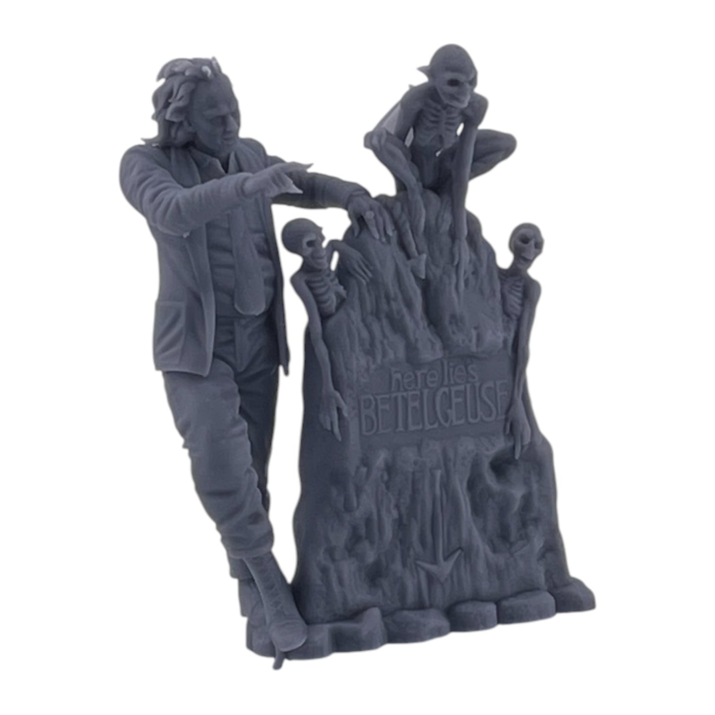 Beetlejuice with Tombstone – Highly Detailed Scale Model - HO Scale 1:87