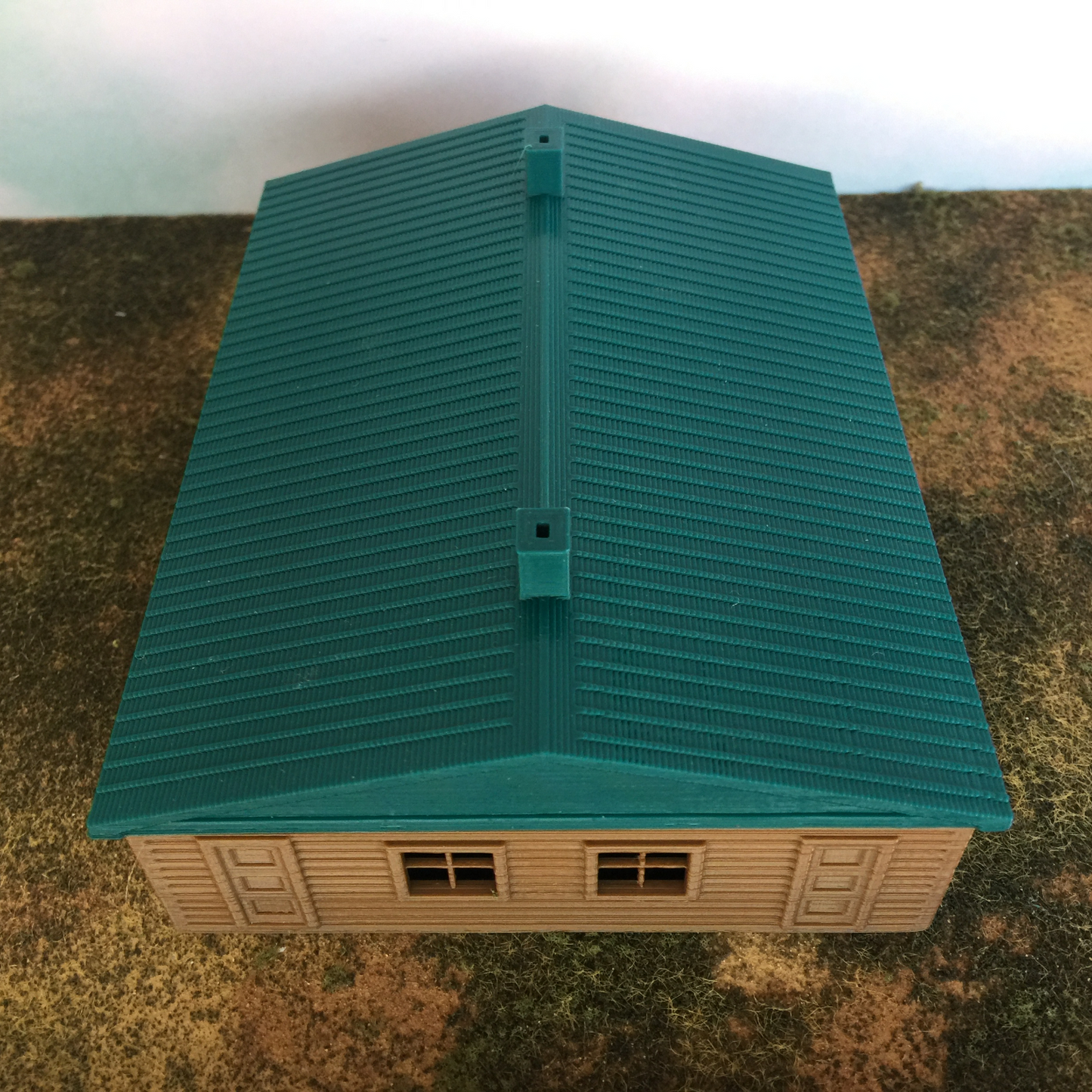 "The Outdoor Series" - Cabin #2 - Camping - Modeled in Color OO Scale 1:76