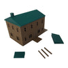 "The Outdoor Series" - Cabin #3 - Camping - Modeled in Color  TT Scale 1:120