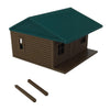 "The Outdoor Series" - Cabin #5 - Camping - Modeled in Color - TT Scale 1:120